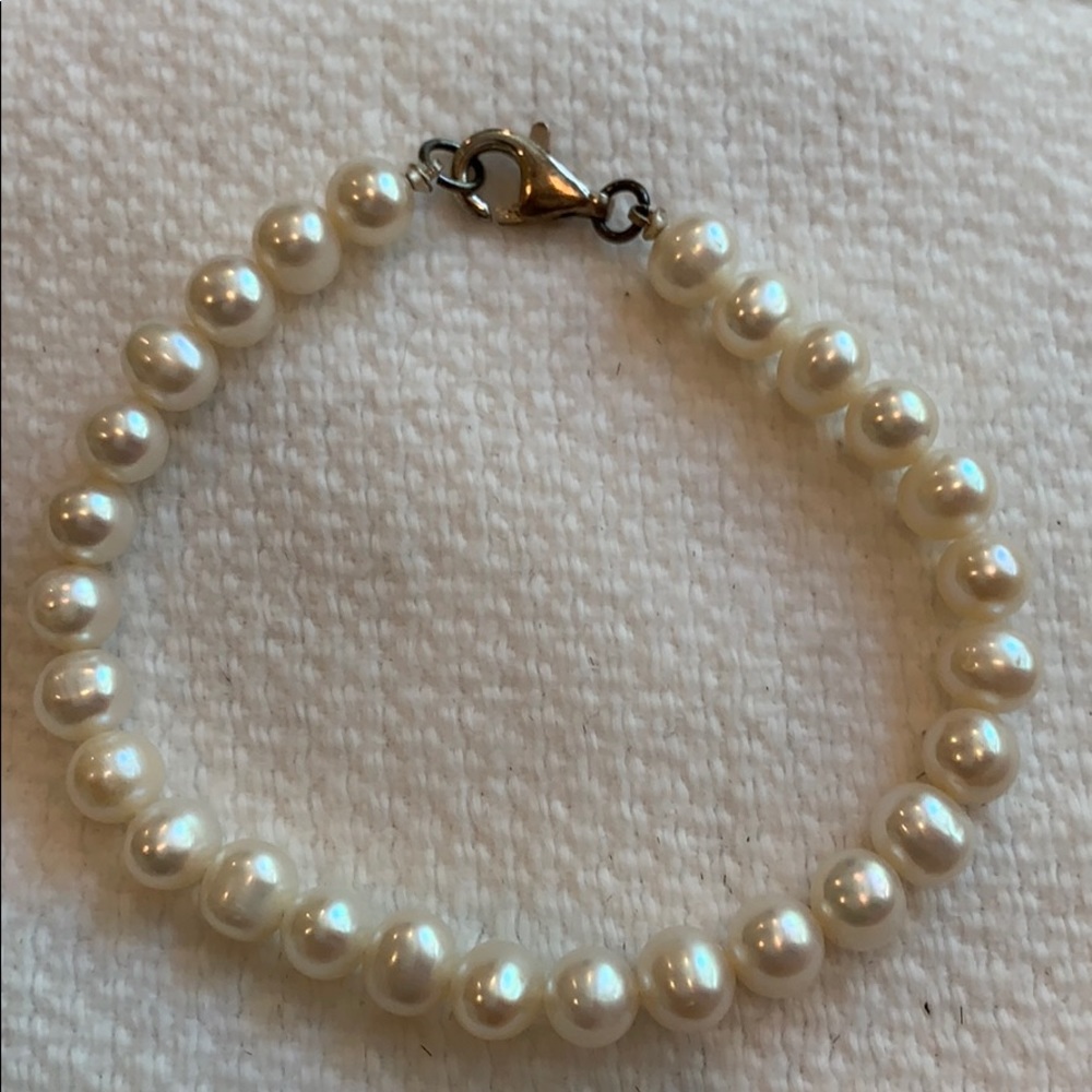 Faux Pearl Bracelet
